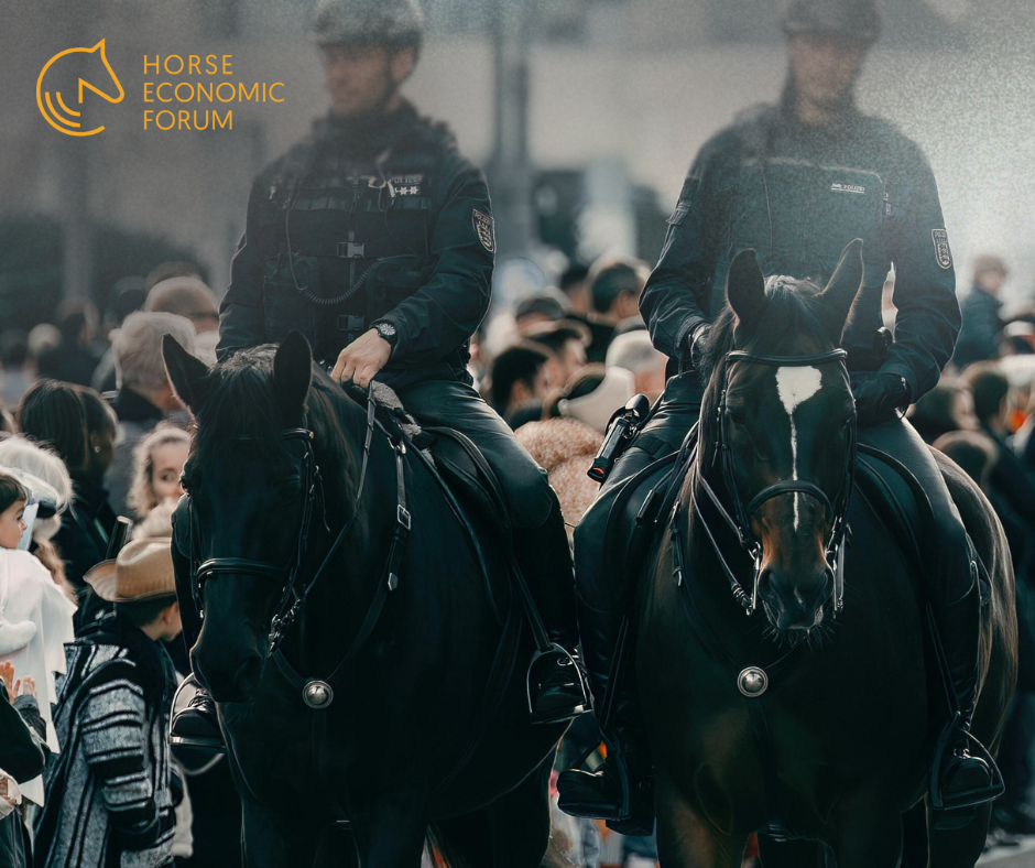 O seu cavalo pode ajudar a manter pessoas seguras?