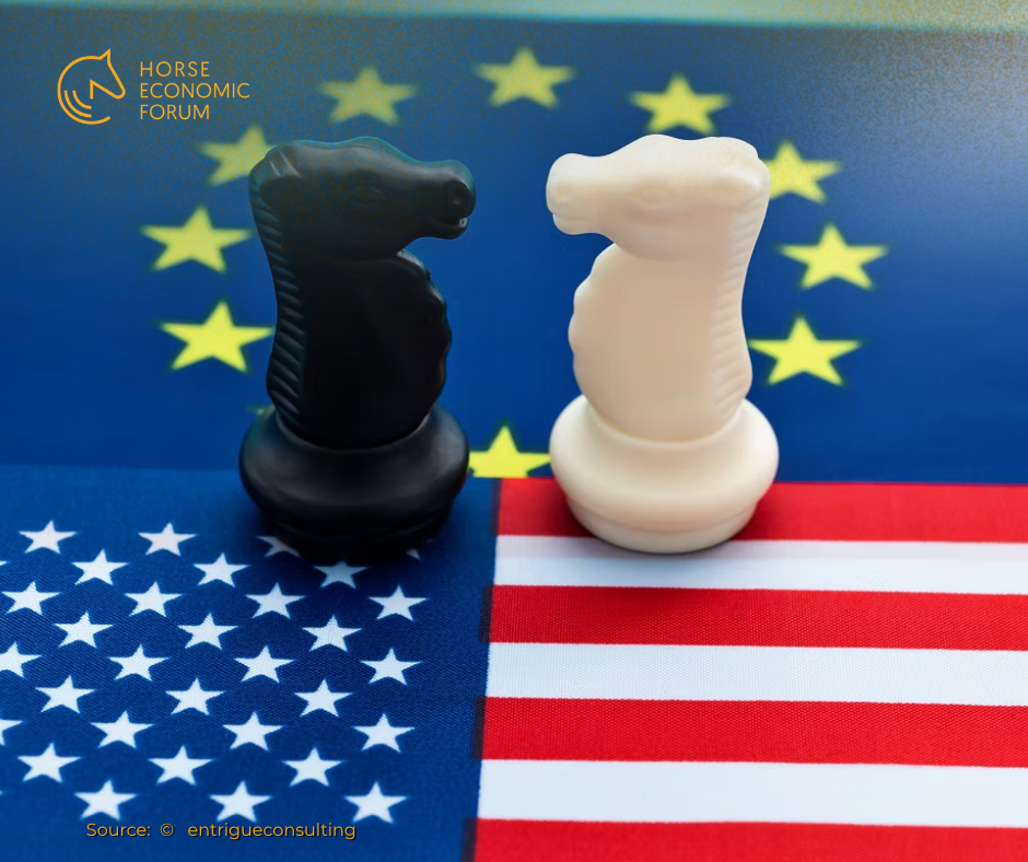 Tarifas EUA-UE colocam comércio europeu de cavalos no centro da agenda equestre